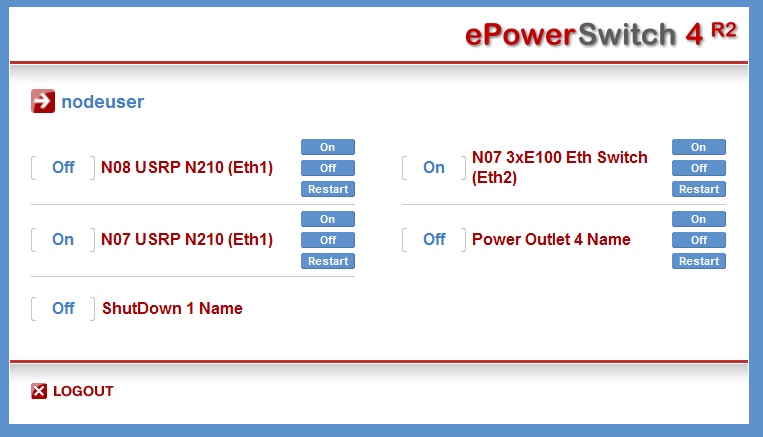 Remote power switch